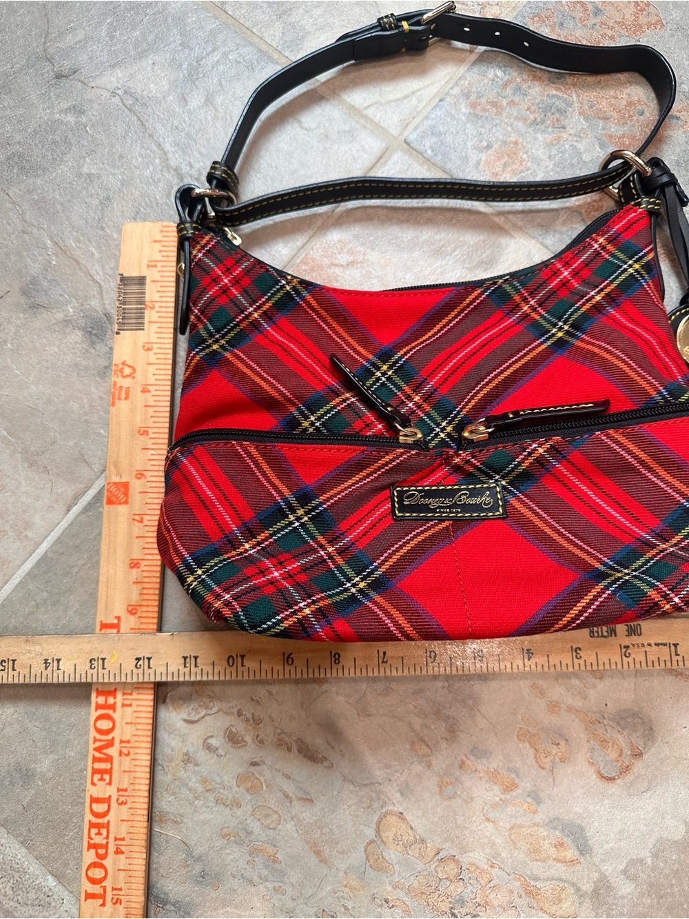 Dooney & Bourke Tartan Plaid Bag - Picture 10 of 11